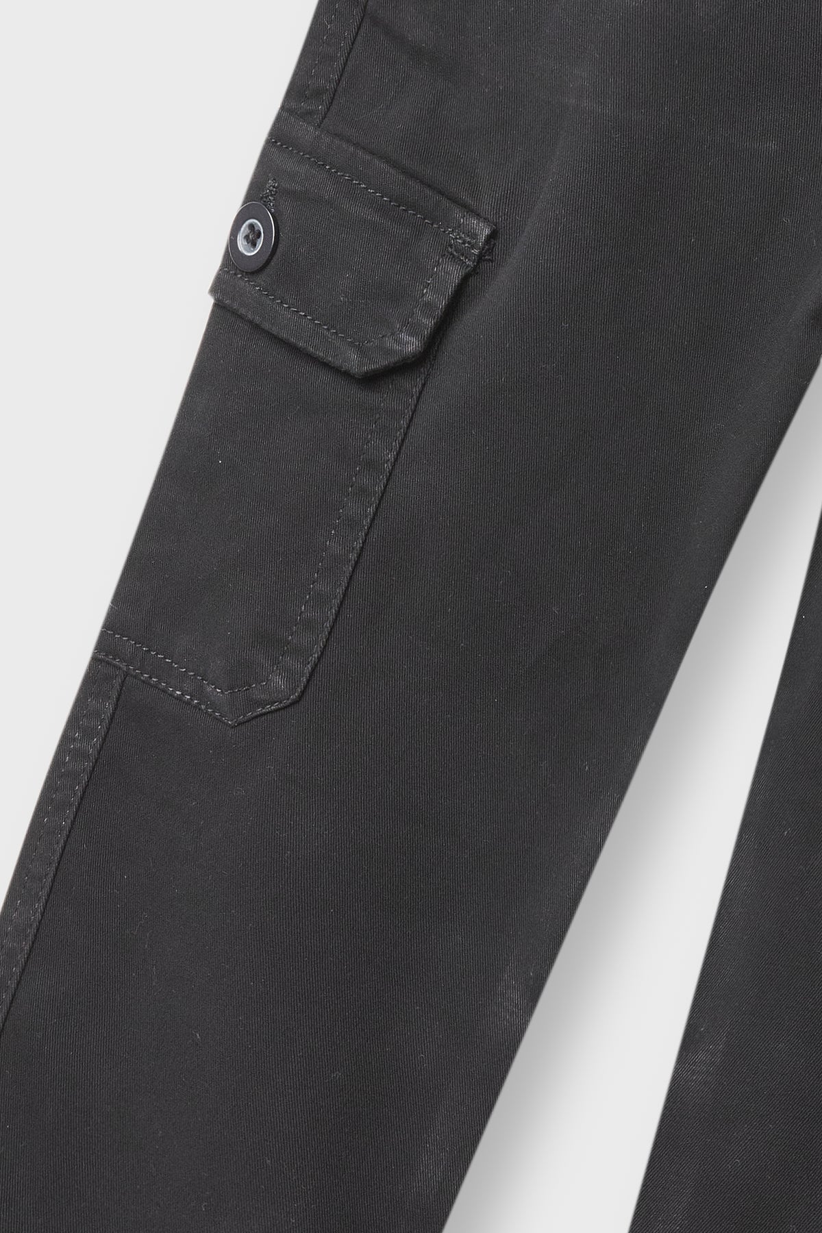 Boys Urban Mission Black Cargo Pants
