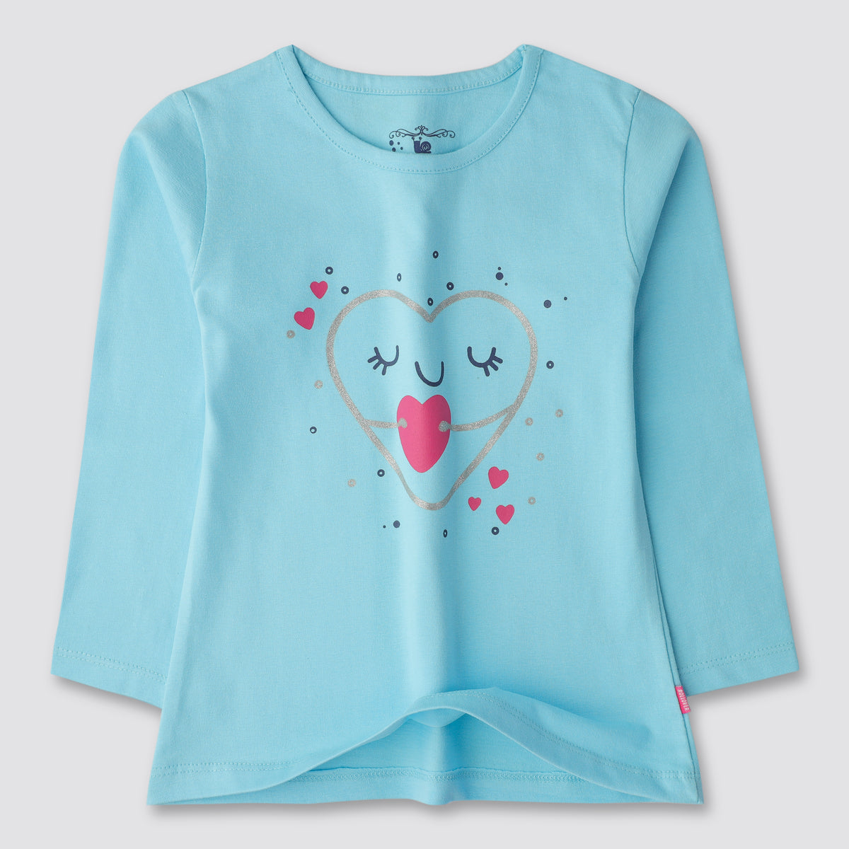 Girls blue cheap t shirt