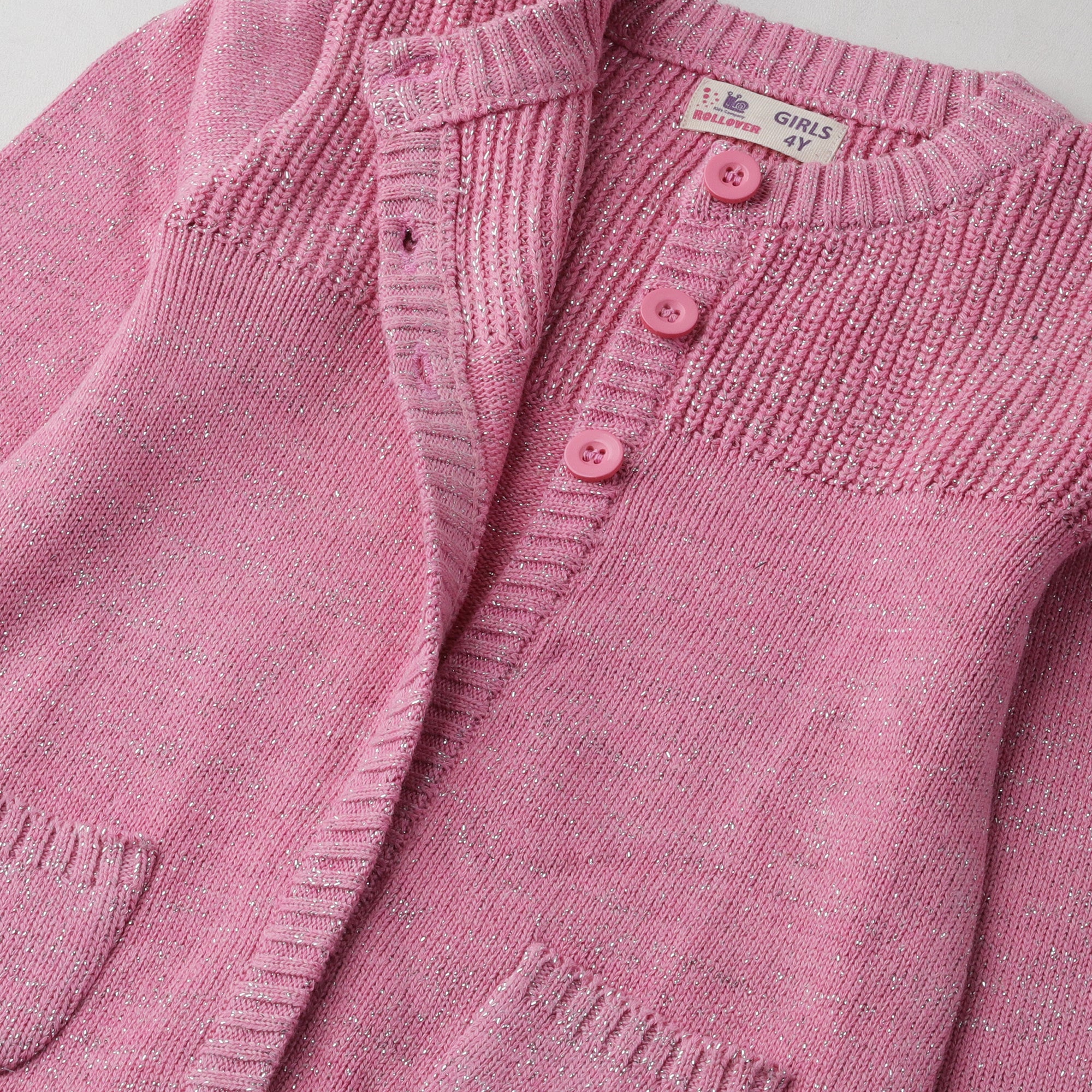 Pink Girls Sweater