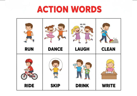 Action Words for Kids – Fun Learning That Builds Language, Confidence &amp; Creativity