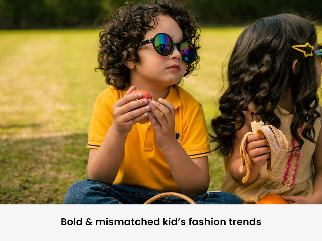 Bold and Mismatched Kid's Fashion Trends