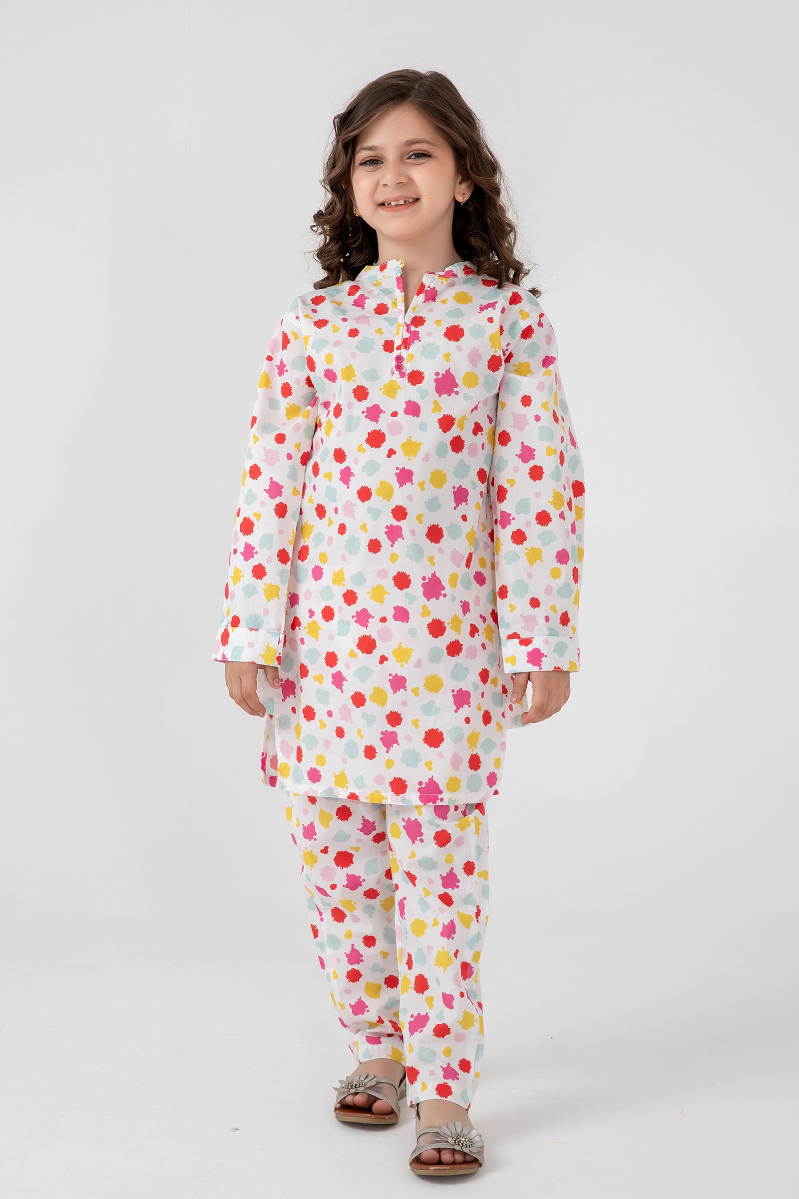 Color Pop Casual Kurta Set