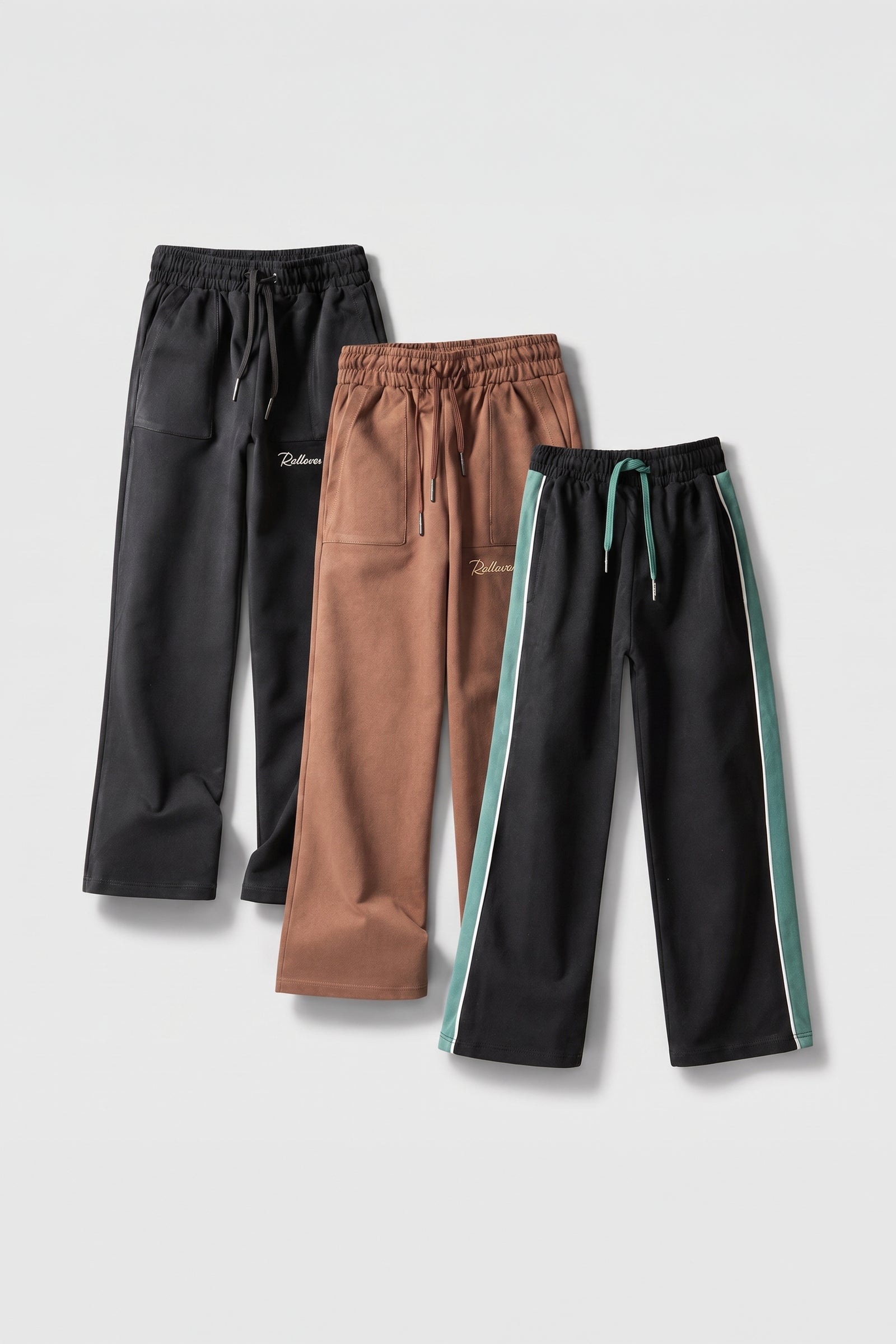 Boys Casual Drawstring Trousers Set
