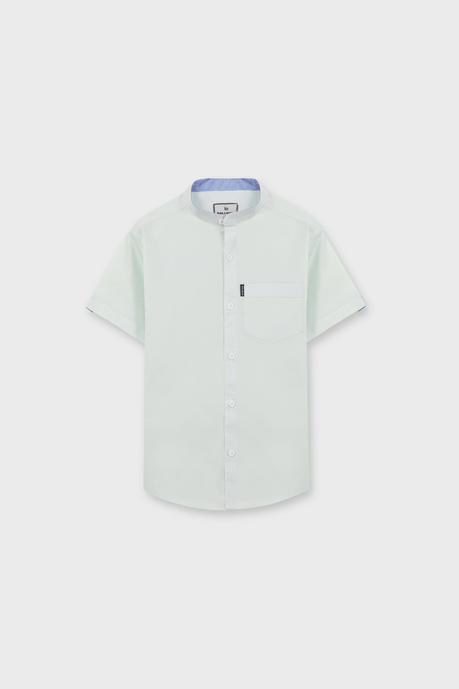 Boys Mint Cotton Casual Shirt