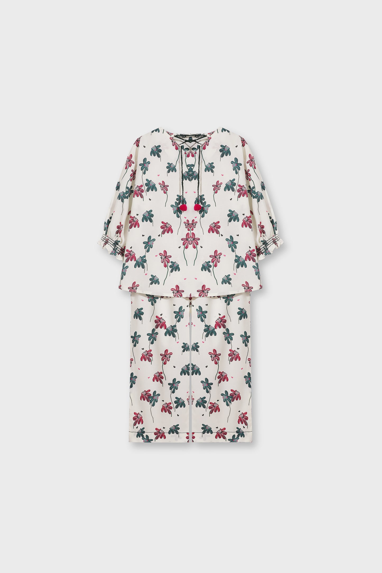 Meadow Pom Pom Cotton Co-ord Set