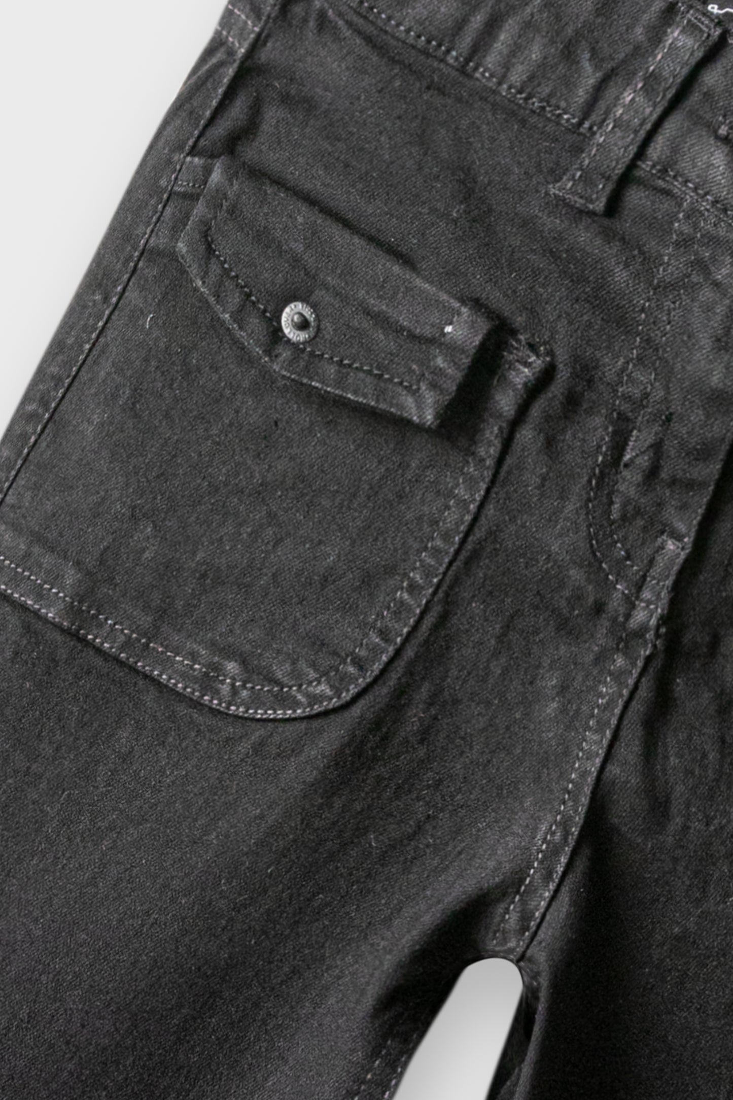 Girls Black Rebel Denim Jeans