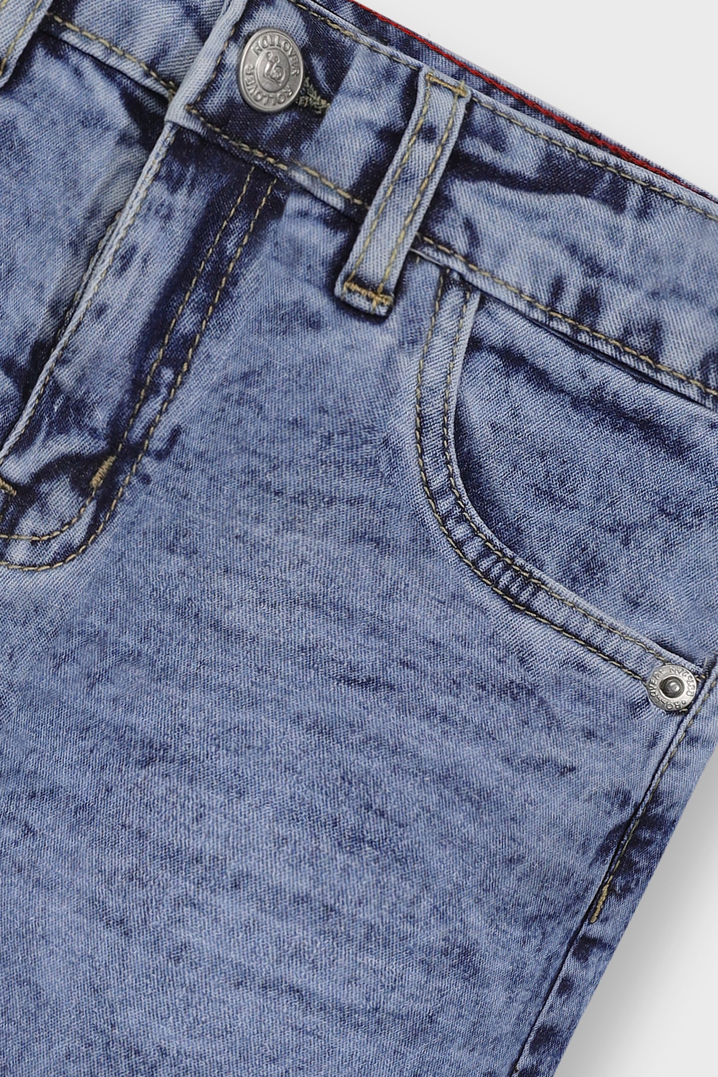 Boys Blue Current Raw Hem Shorts