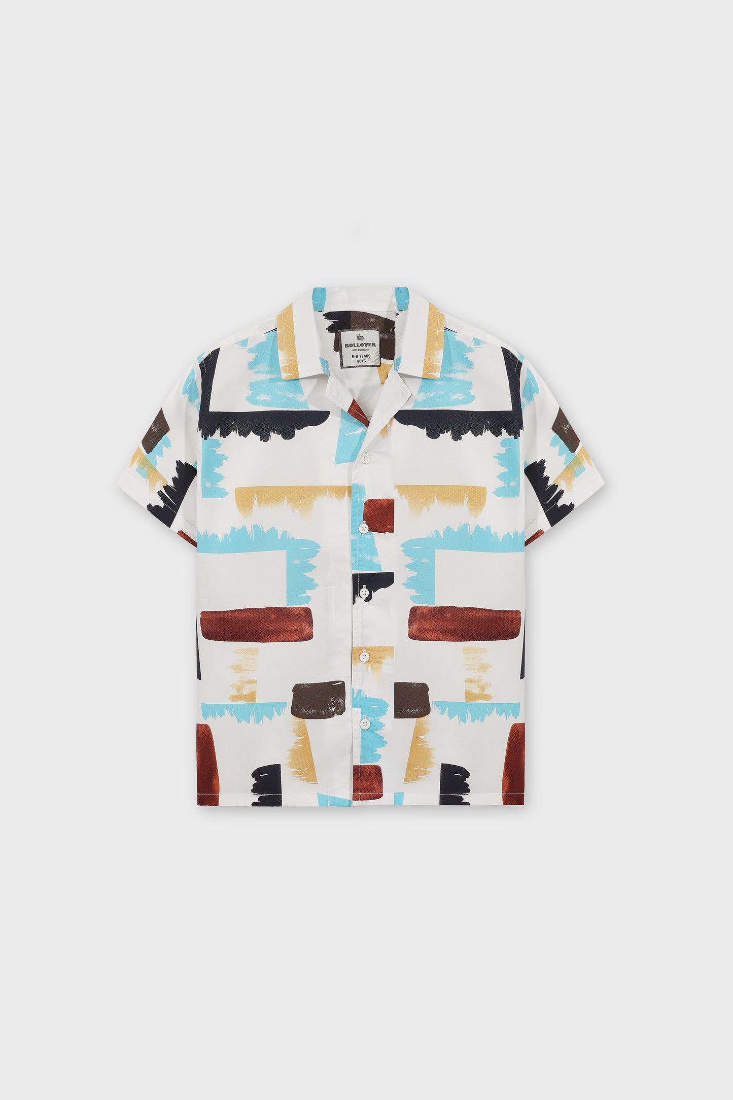 Boys Vivid Vibes Cuban Shirt