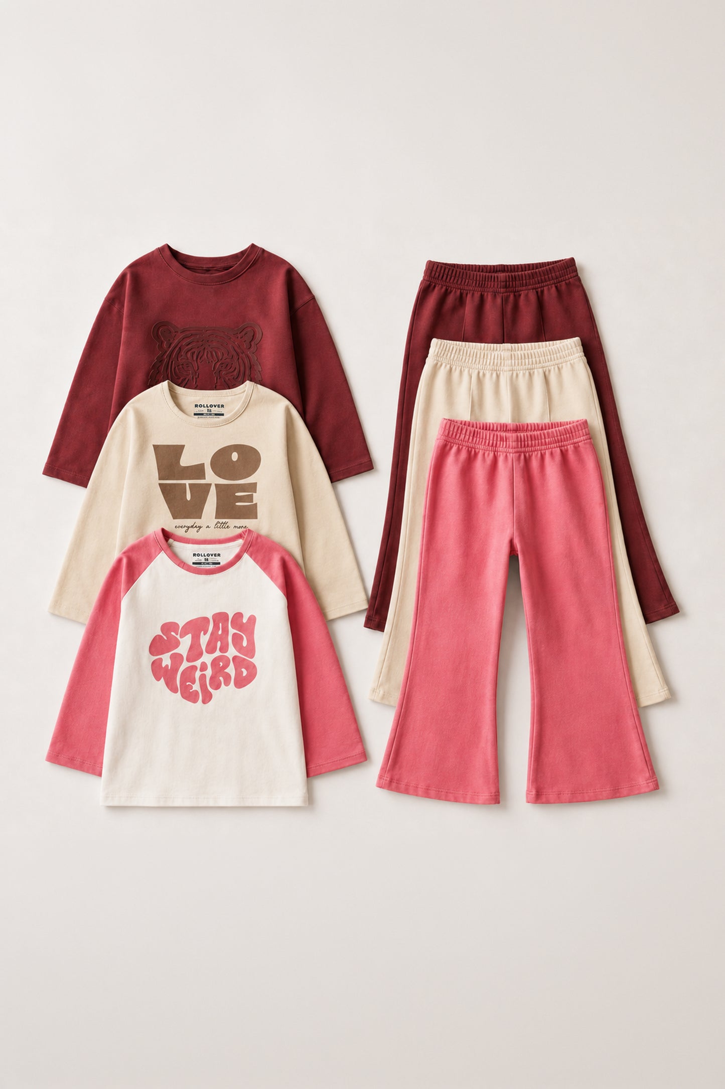 Girls Knit Co-Ord Set Bundle