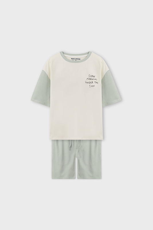 Boys Skin & Sage Co-ord Set