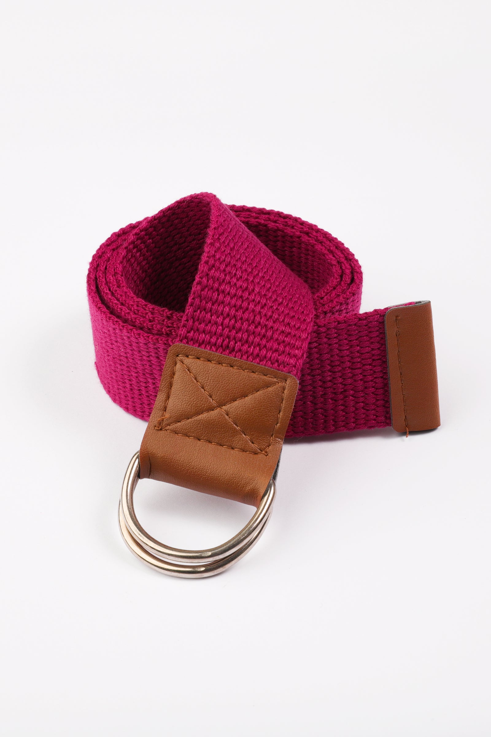 Unisex Maroon Belt