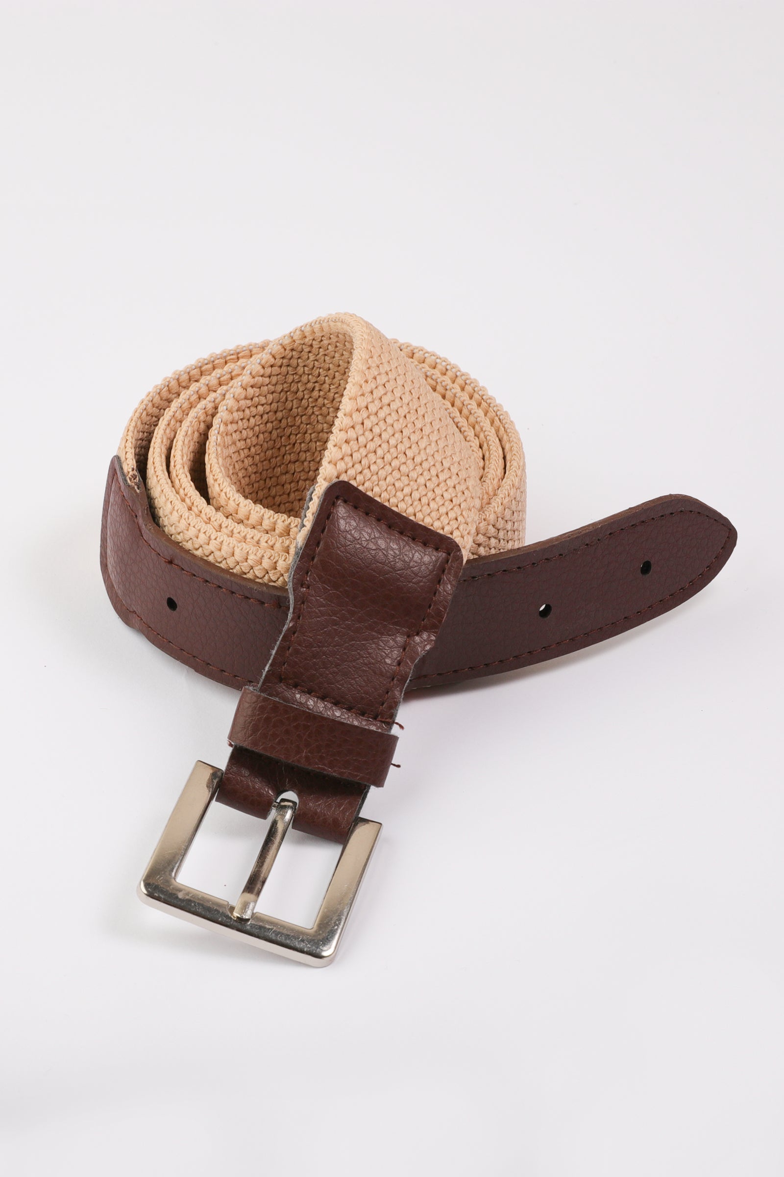 Boys Stretch Beige Belt