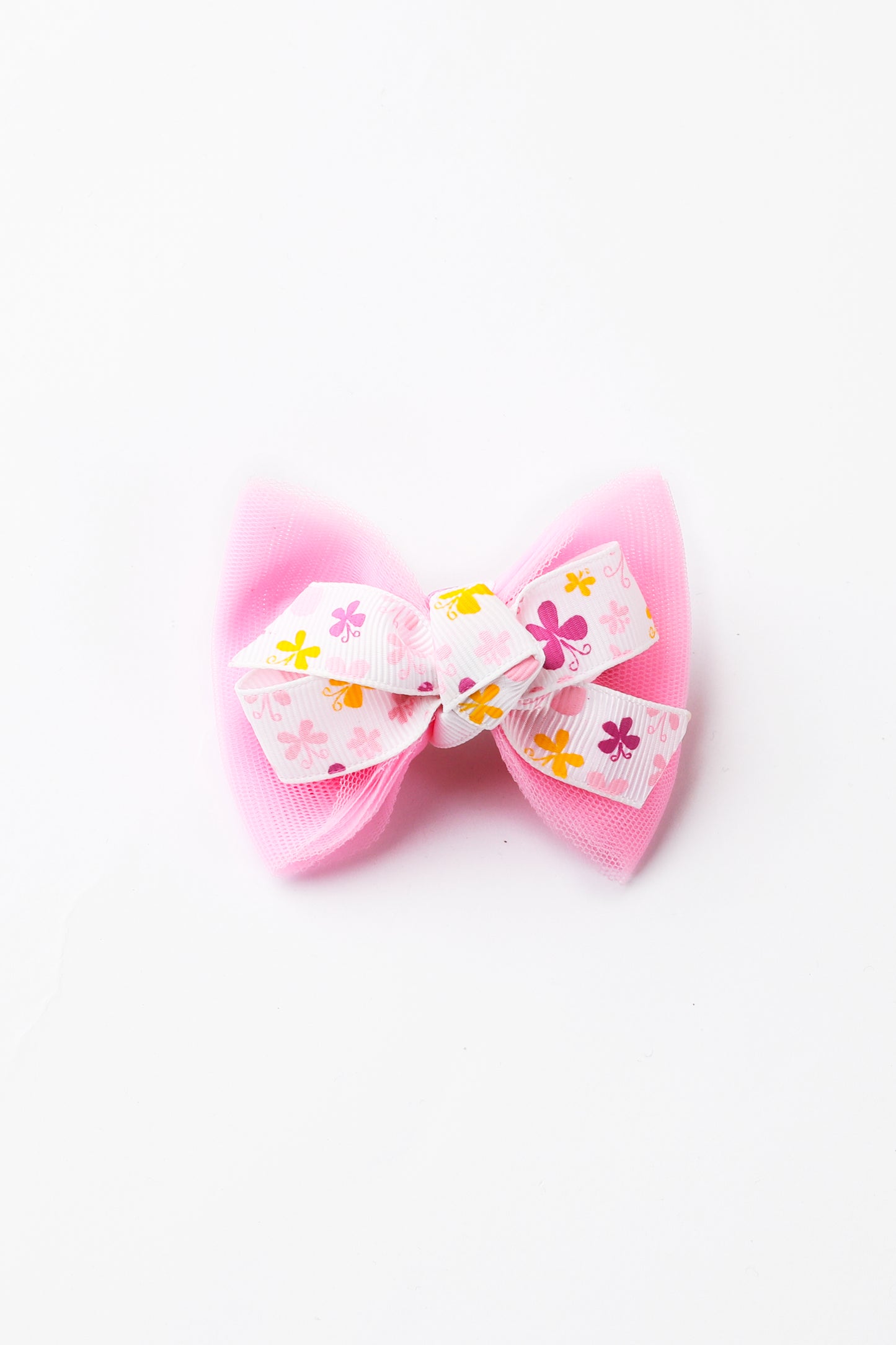 Pink & White Hair Clip