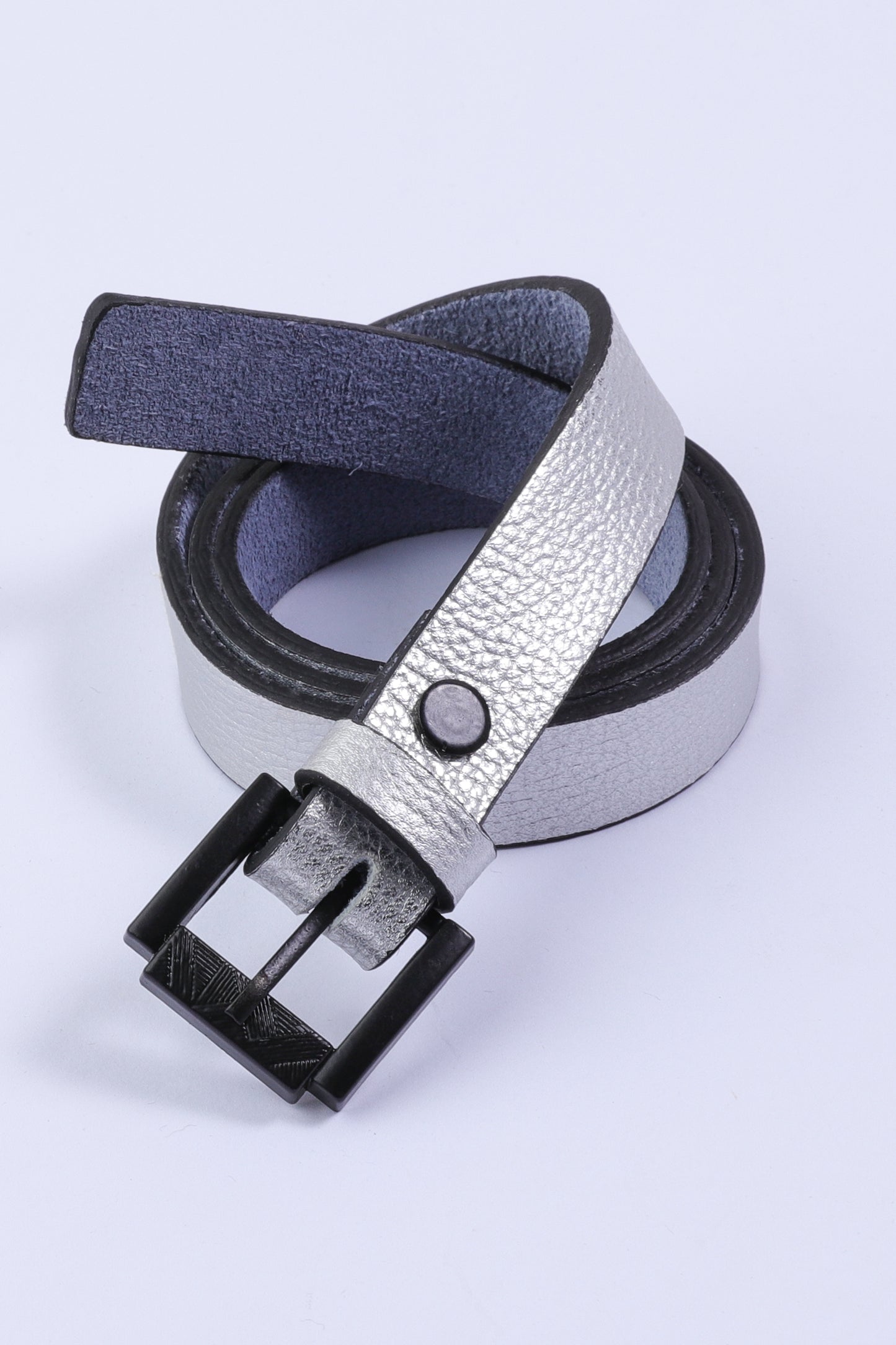 Girls Silver Belt