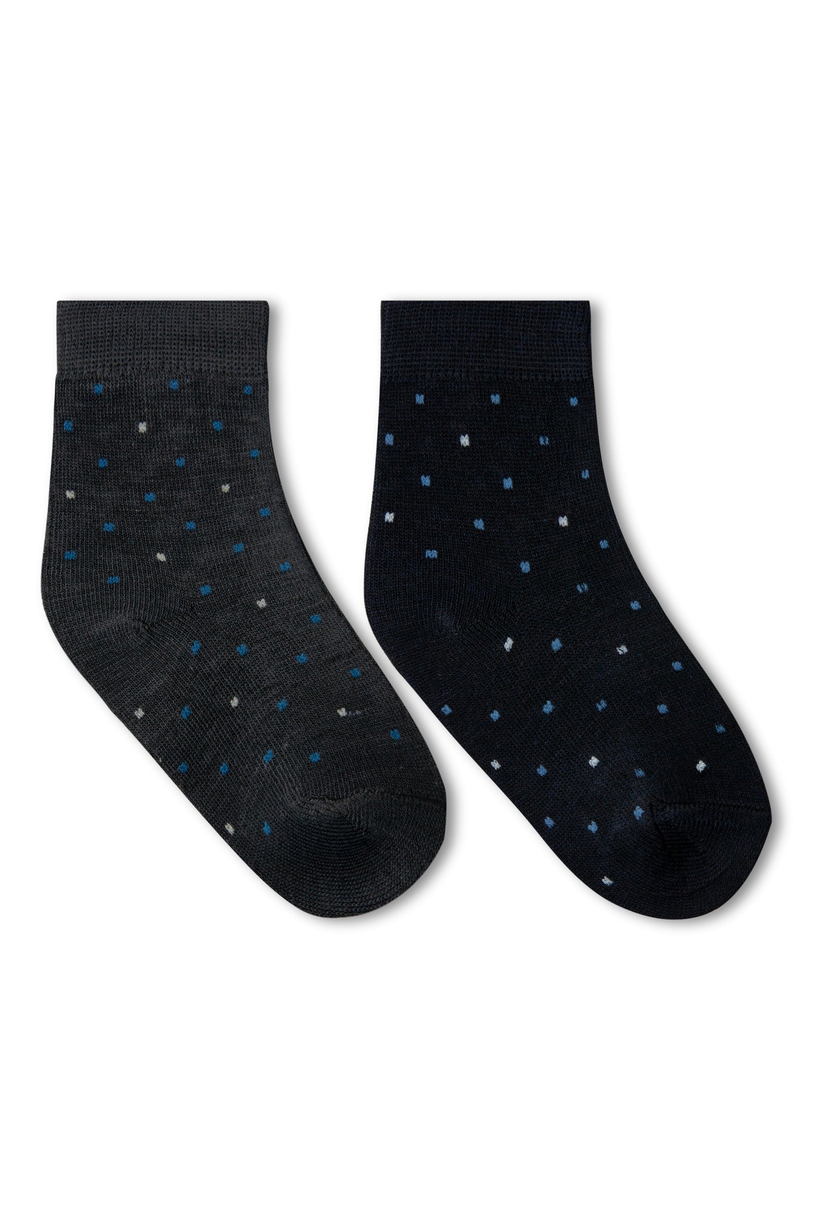 Boys Navy Blue Socks (2 Pairs)