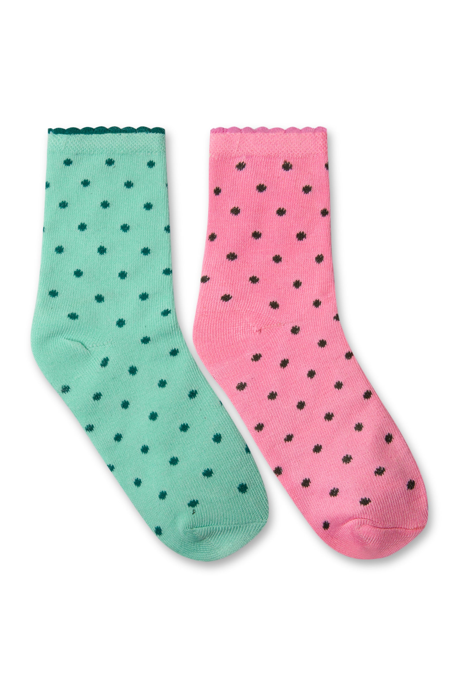 Girls Multicoloured Socks (2 Pairs)