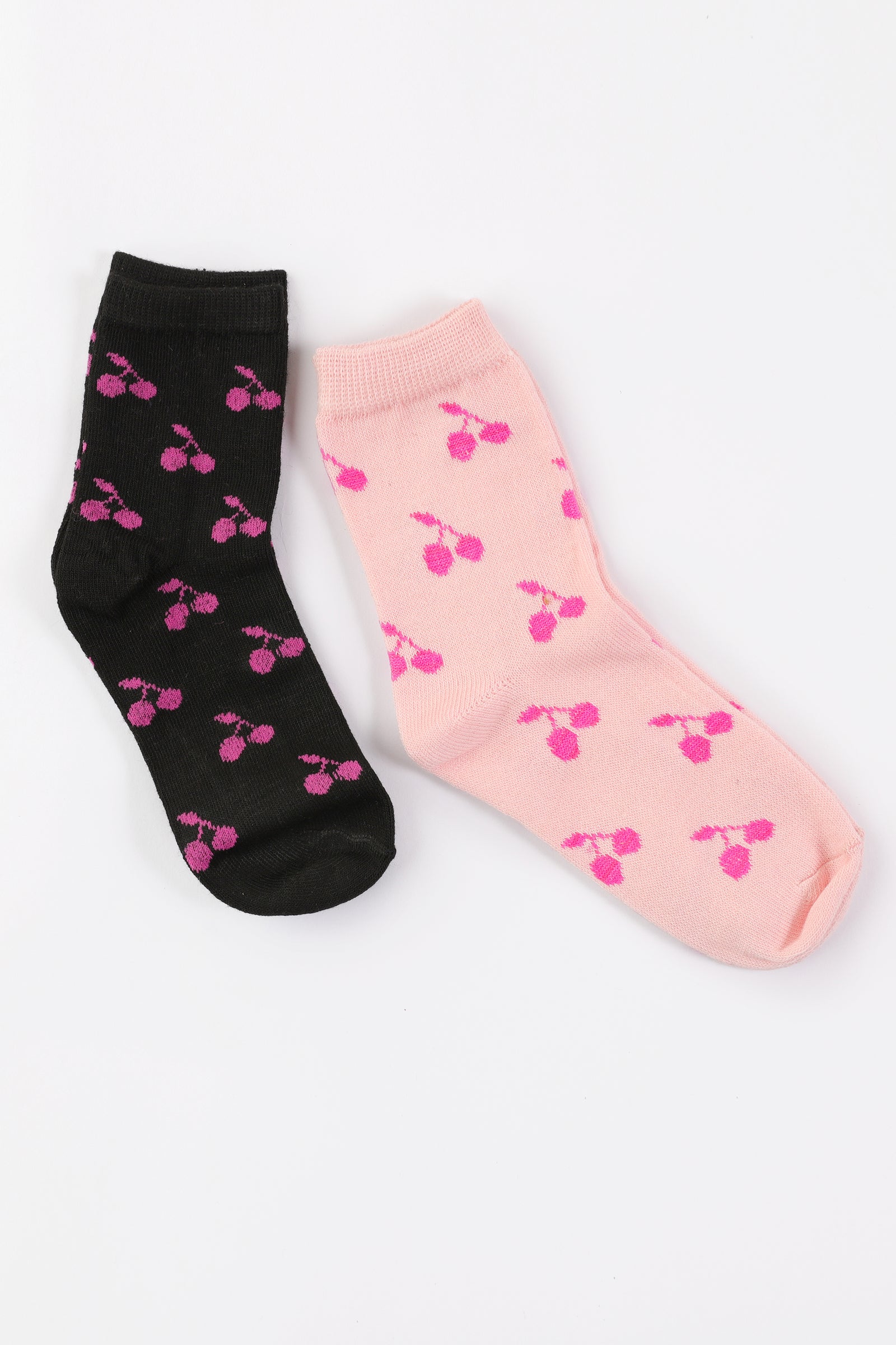 Girls Multicoloured Socks (2 Pairs)