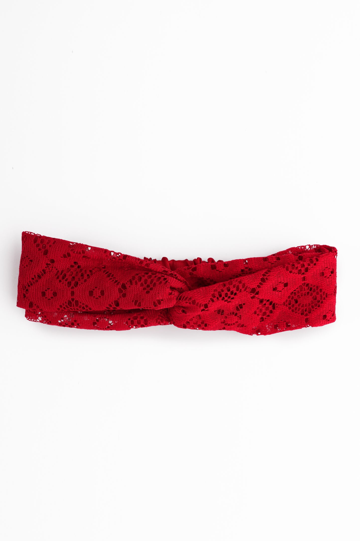 Maroon Net Headband