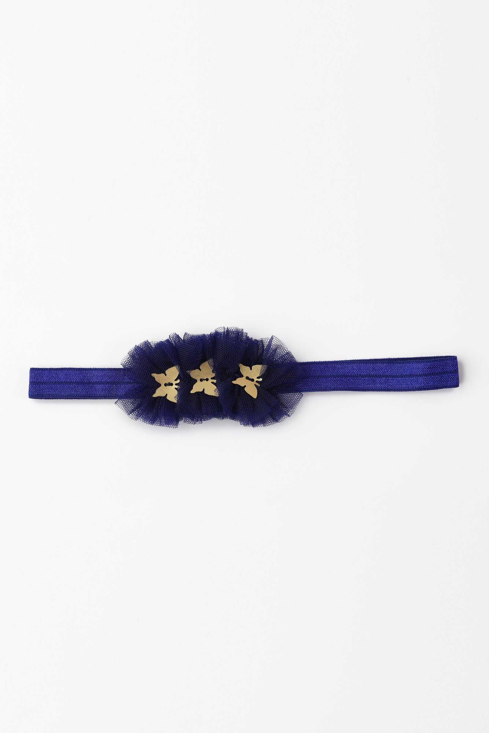 Blue Butterfly Headband