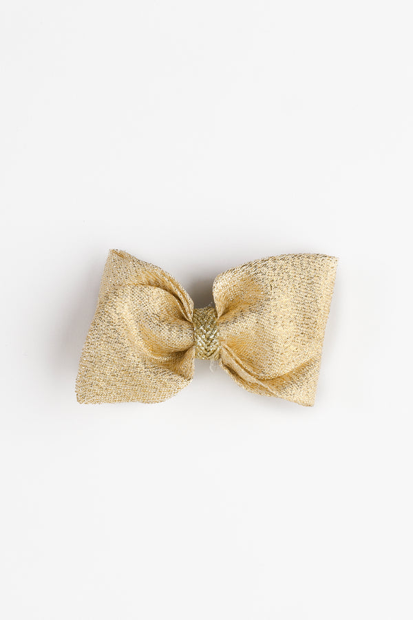 Golden Glittery Hair Clip