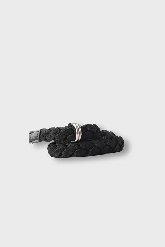 Girls Braided Black Belt