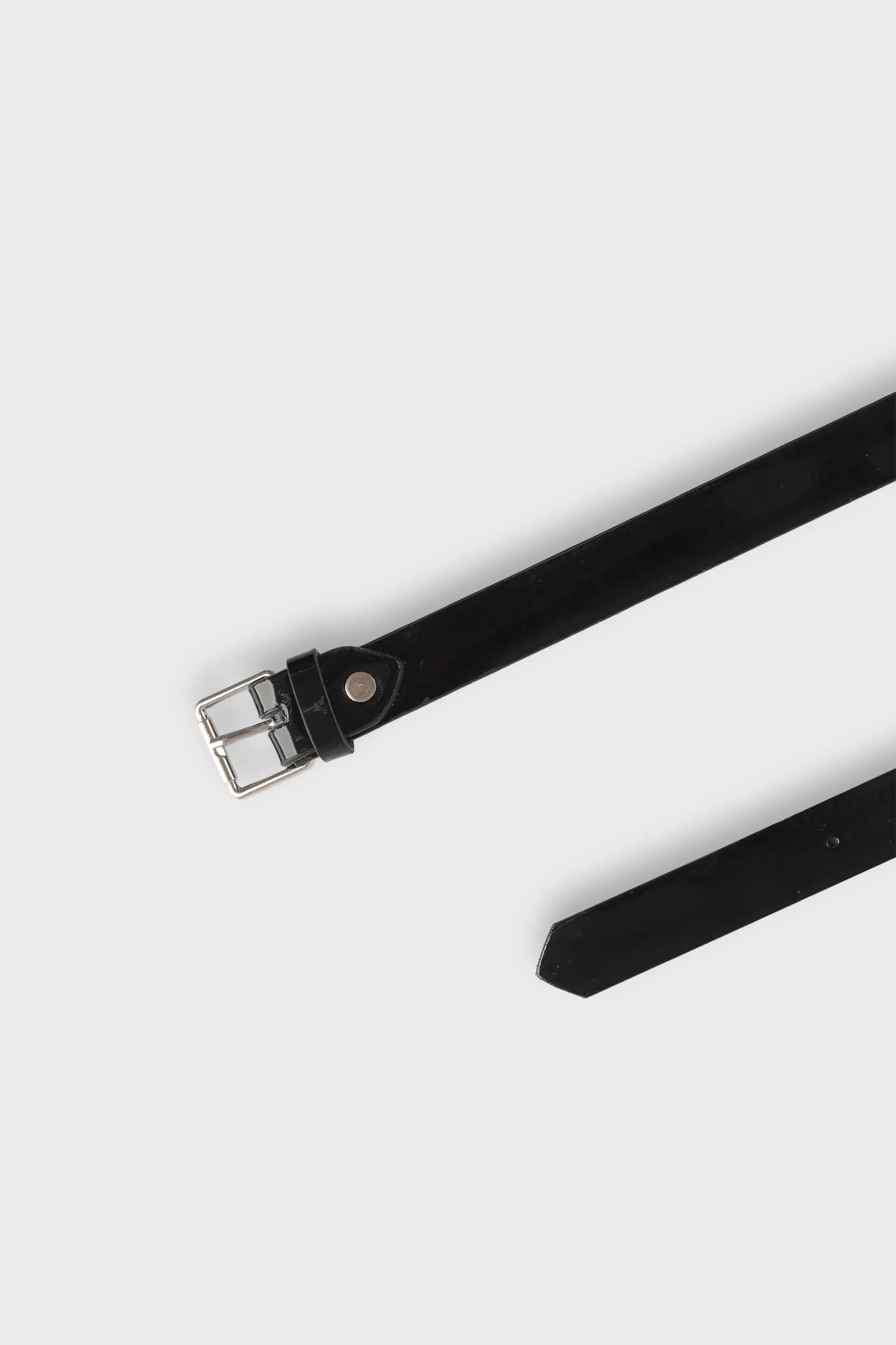 Boys Black Luxe Belt