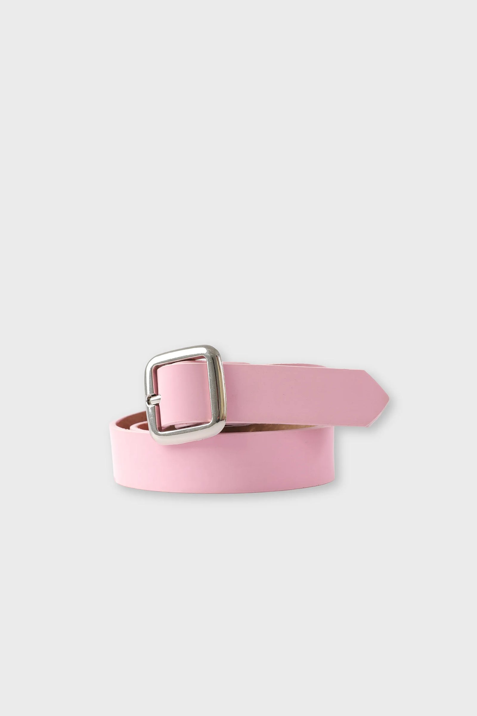 Girls Pink Leather Belt