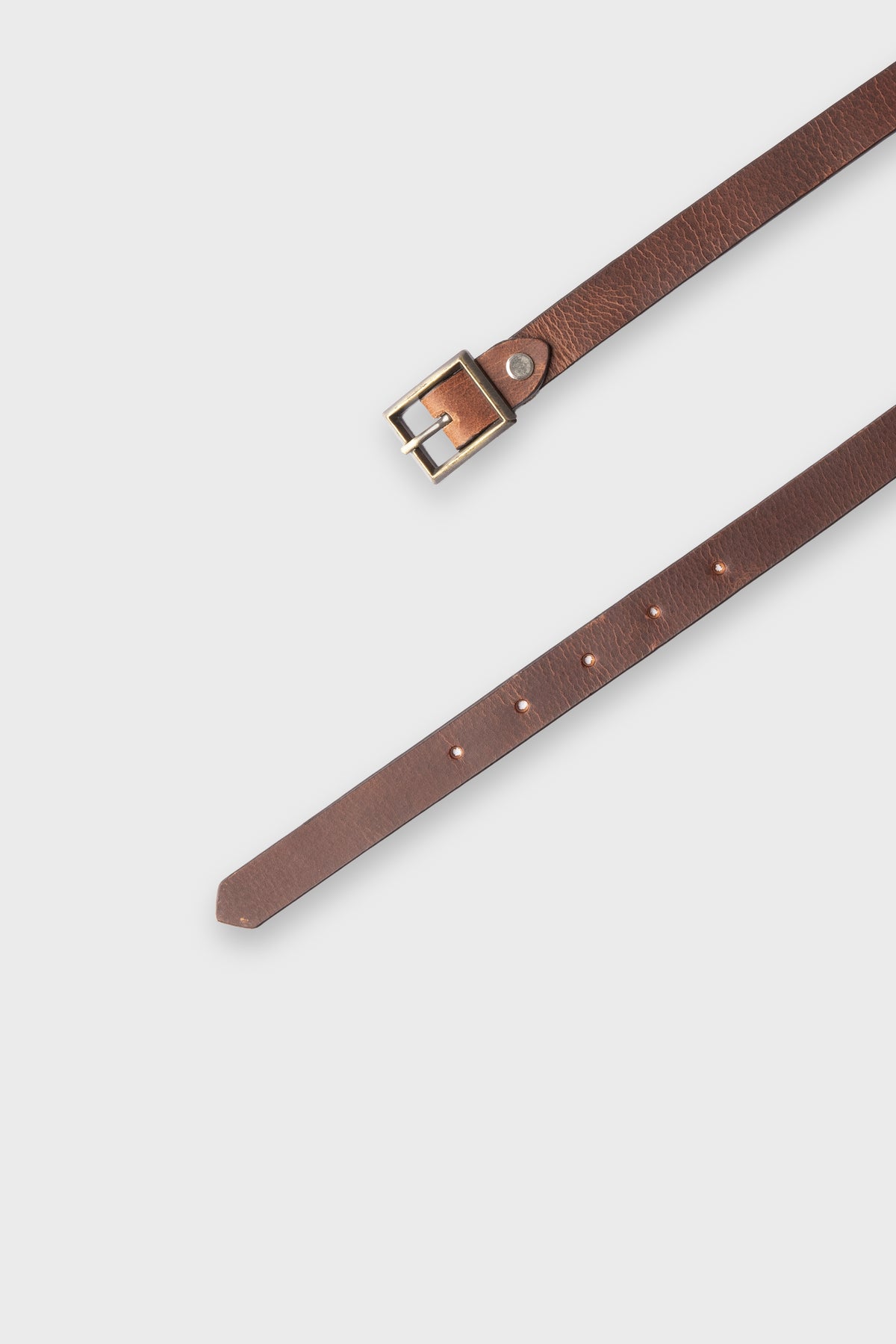 Girls Cocoa Classic Leather Belt