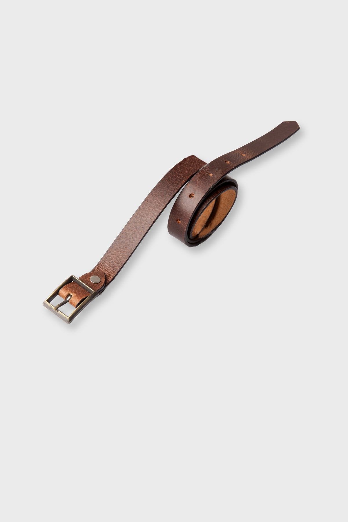 Girls Cocoa Classic Leather Belt