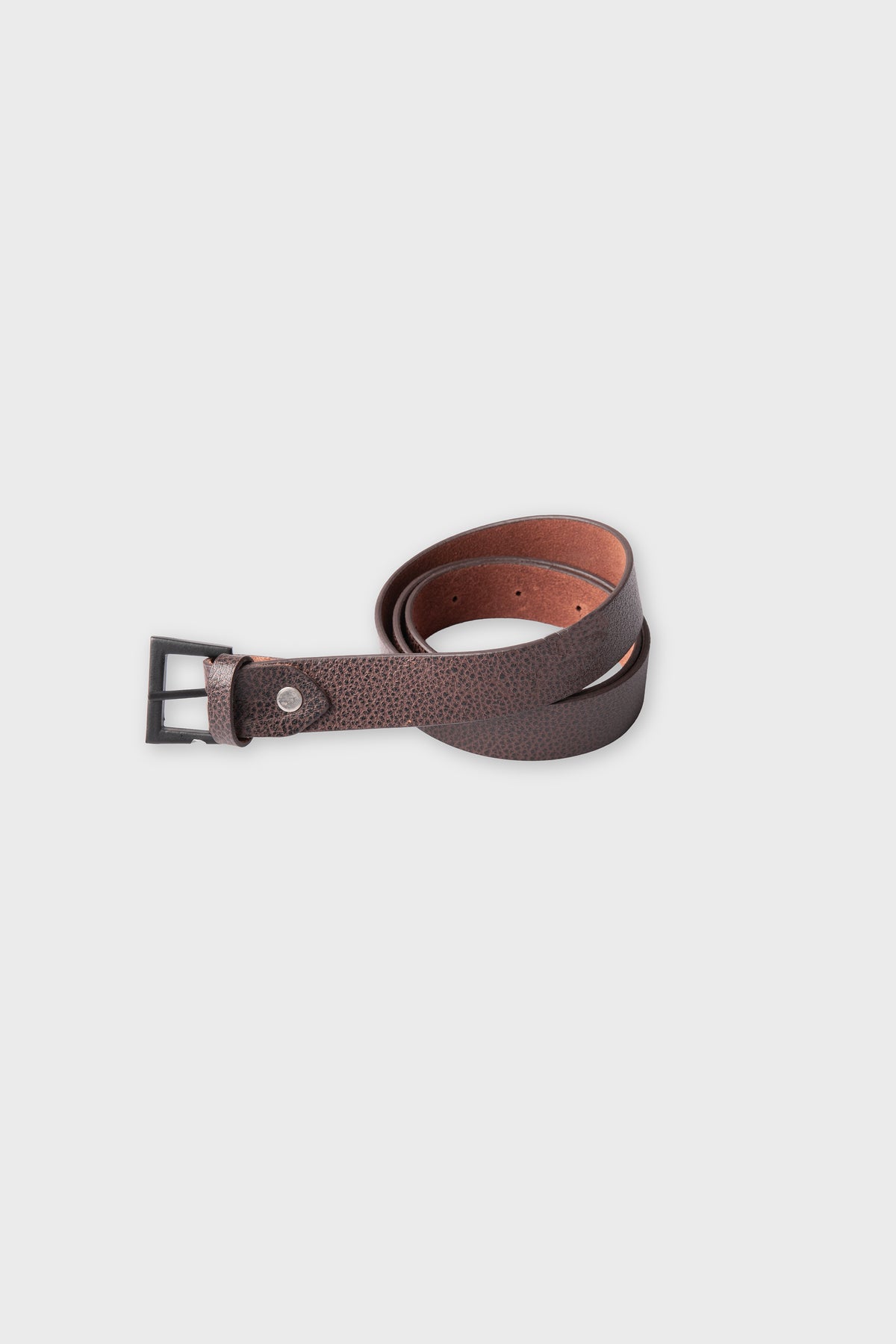 Boys Heritage Brown Leather Belt