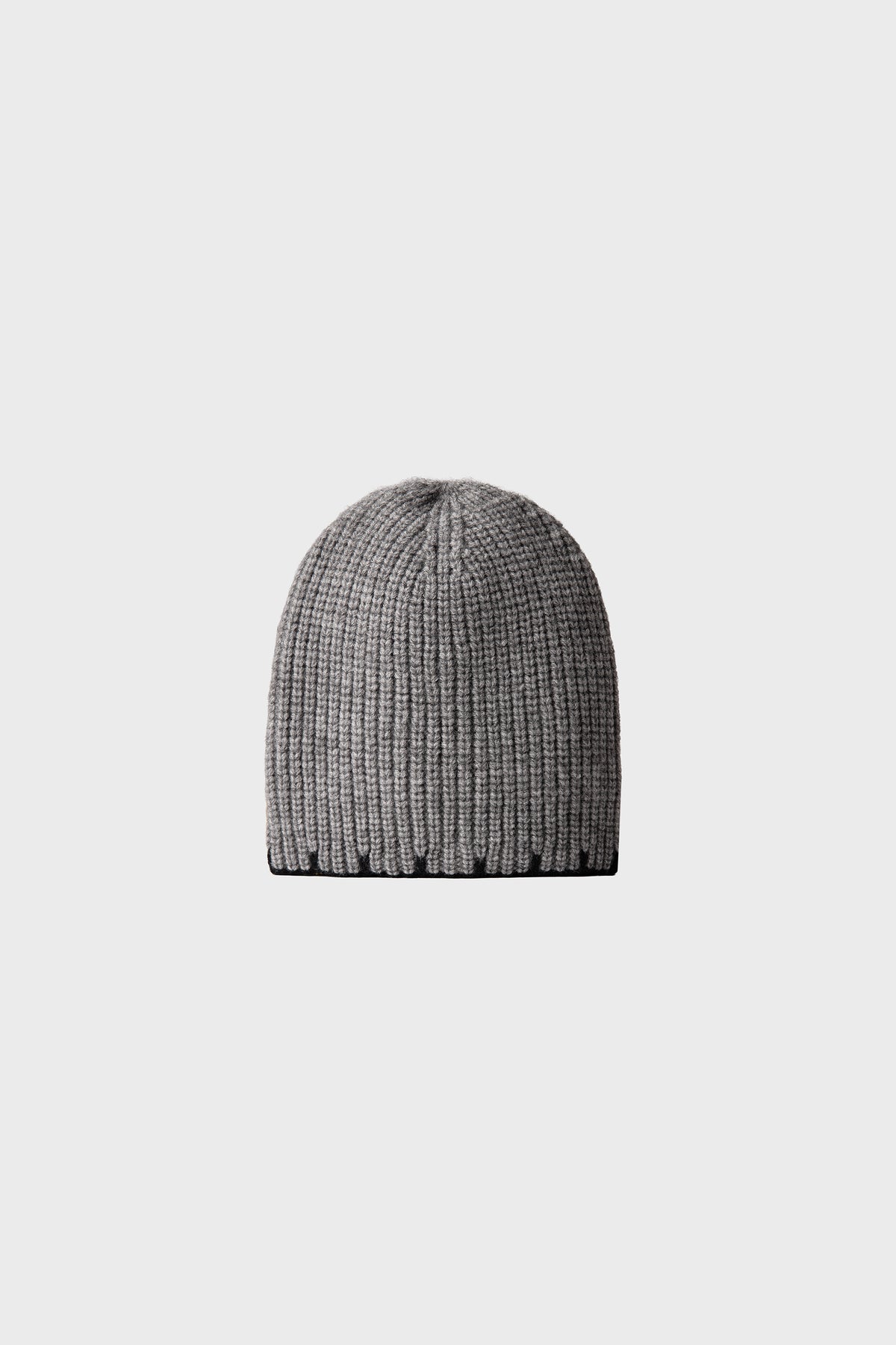 Grey Edge Ribbed Unisex Cap