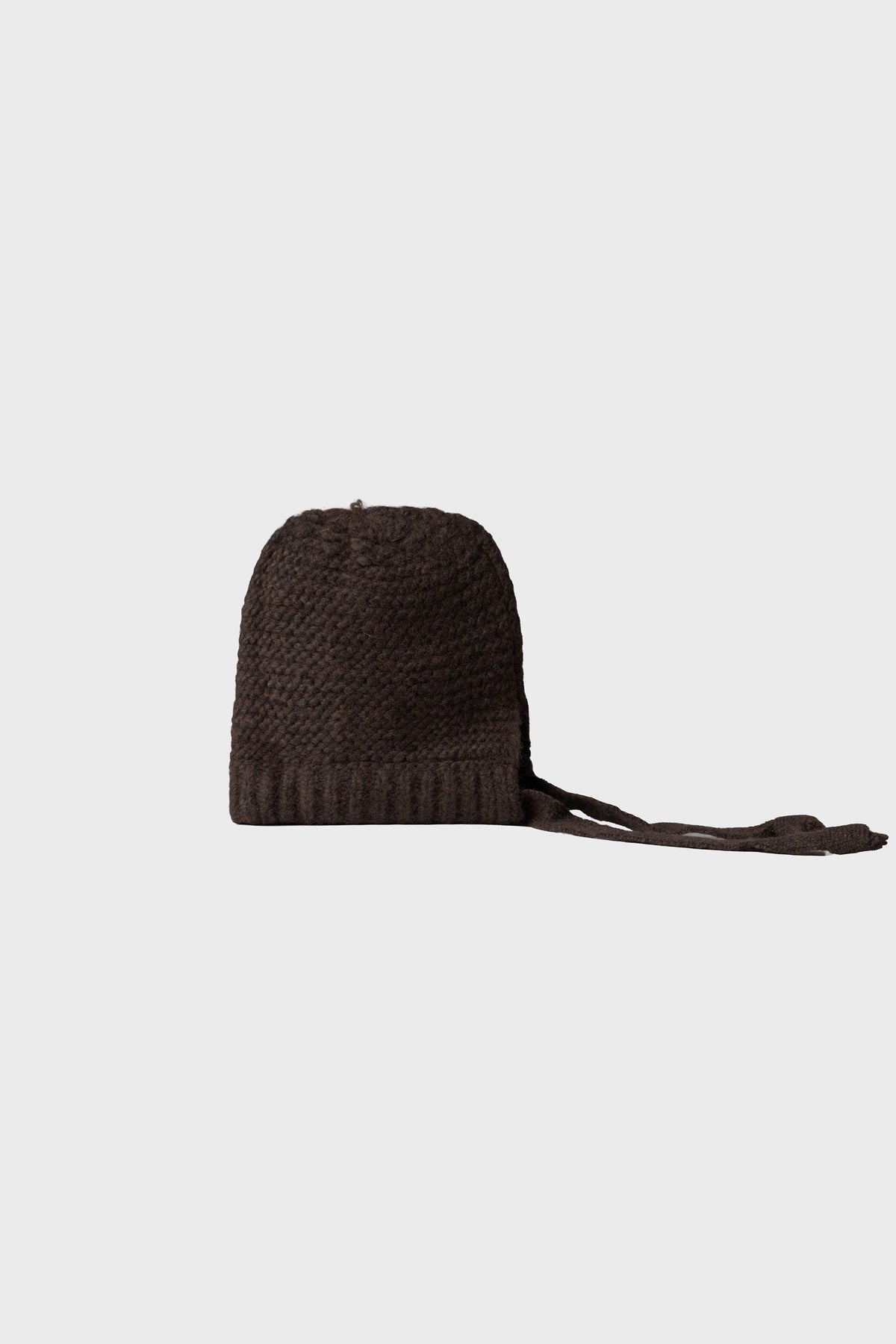 Chocolate Whimsy Knit Girls Cap
