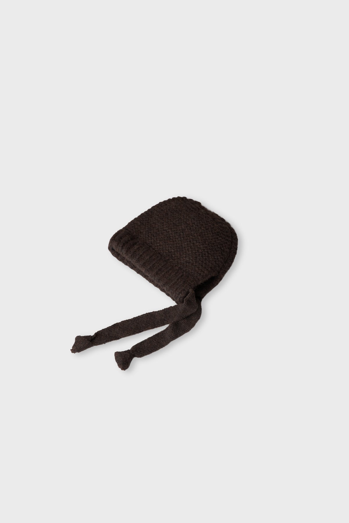 Chocolate Whimsy Knit Girls Cap
