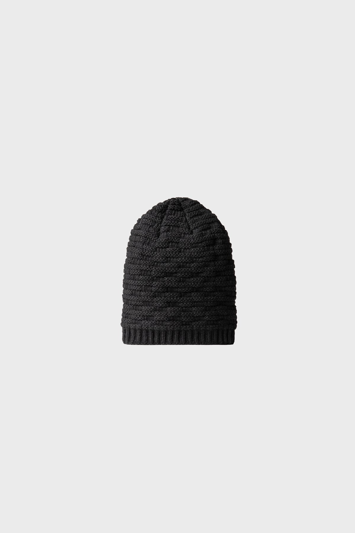 Black Twist Textured Girls Cap