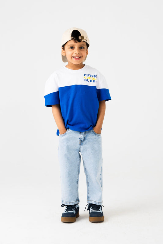 Boys Buddy Block Relaxed Tee