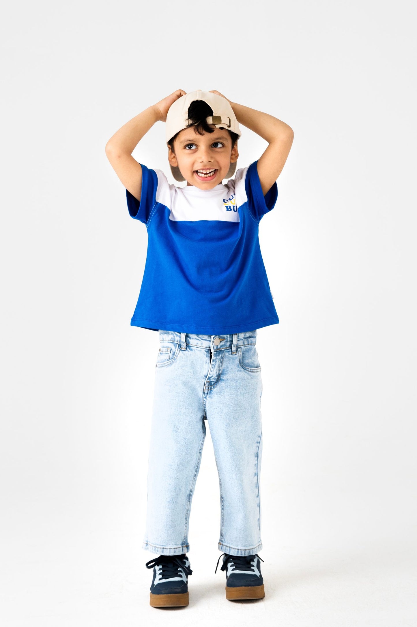 Boys Buddy Block Relaxed Tee