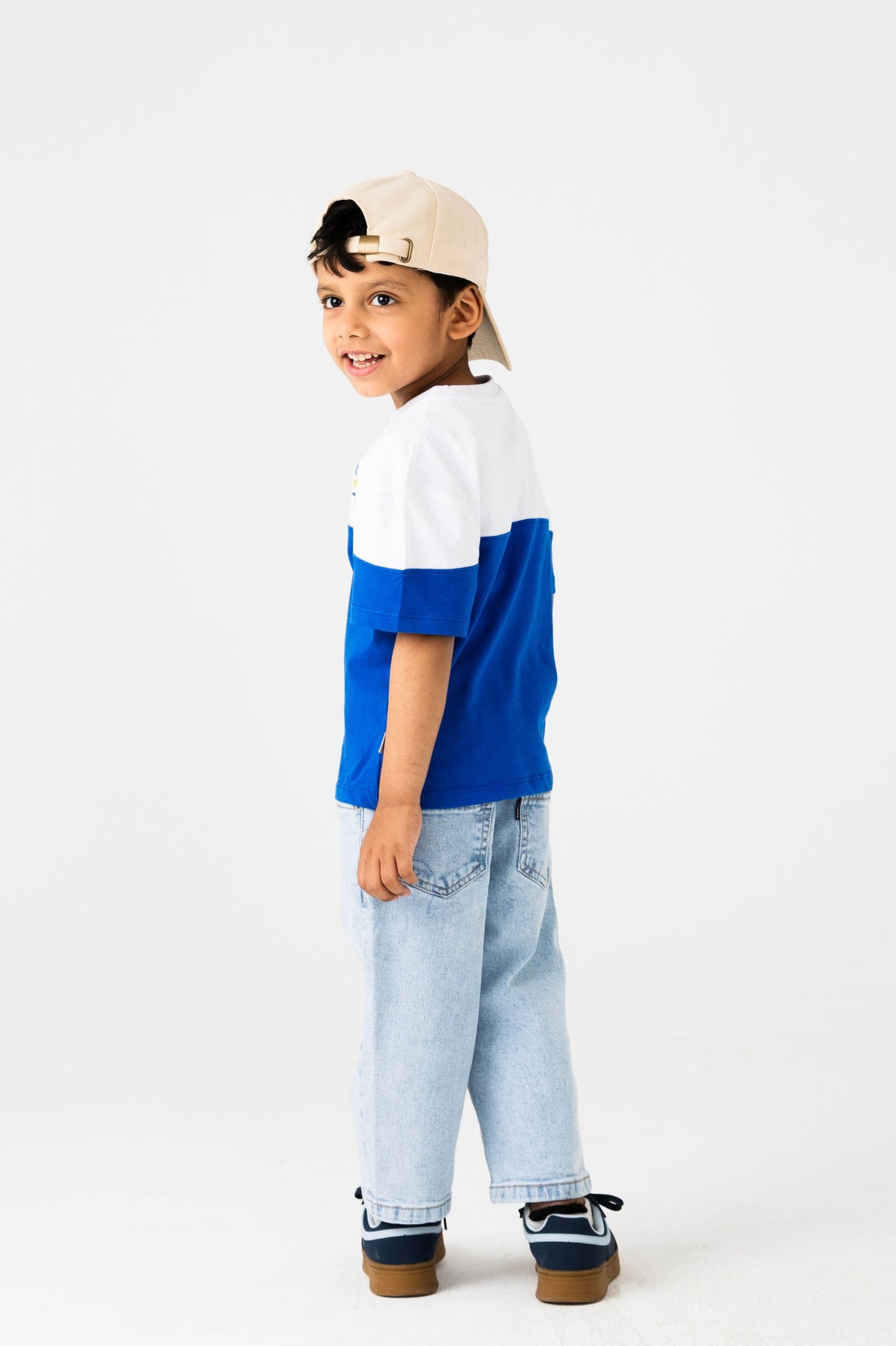 Boys Buddy Block Relaxed Tee