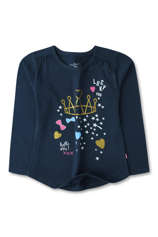 Girls Graphic Princess T-shirt