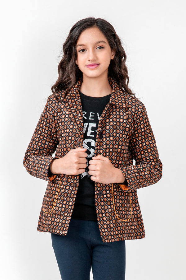 Girls Pattern Jacket