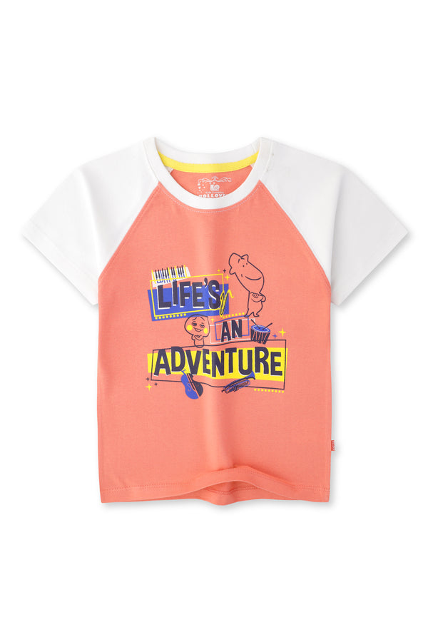 Life Is An Adventure Boys Graphic Tee