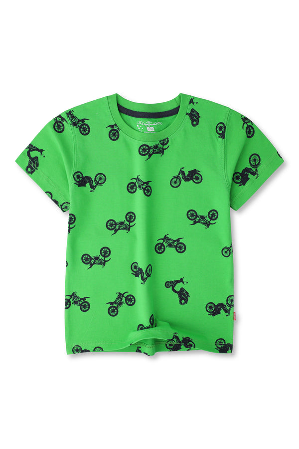 Boys Dark Mint Green Tshirt