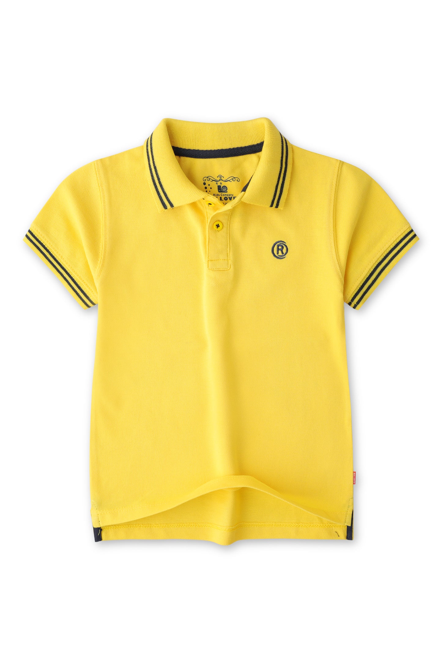 Boys Yellow Signature Polo Shirt