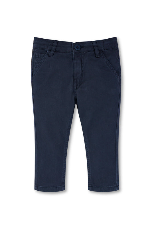 Boys Navy Blue Chino Pants