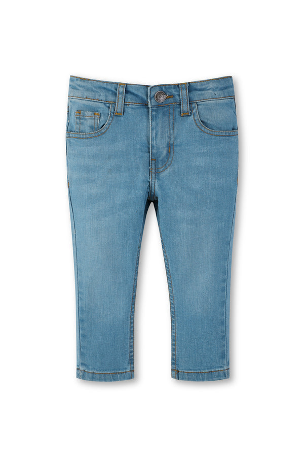 Boys Slim Fit Light Blue Jeans