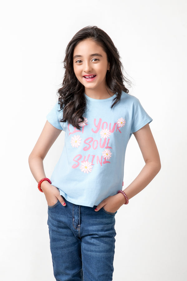 Let Your Soul Shine' Girls T-shirt