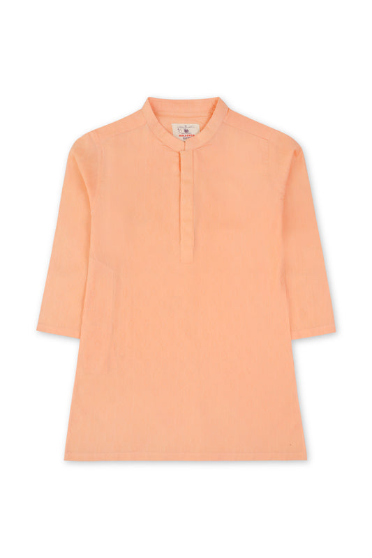 Boys Peach Kurta