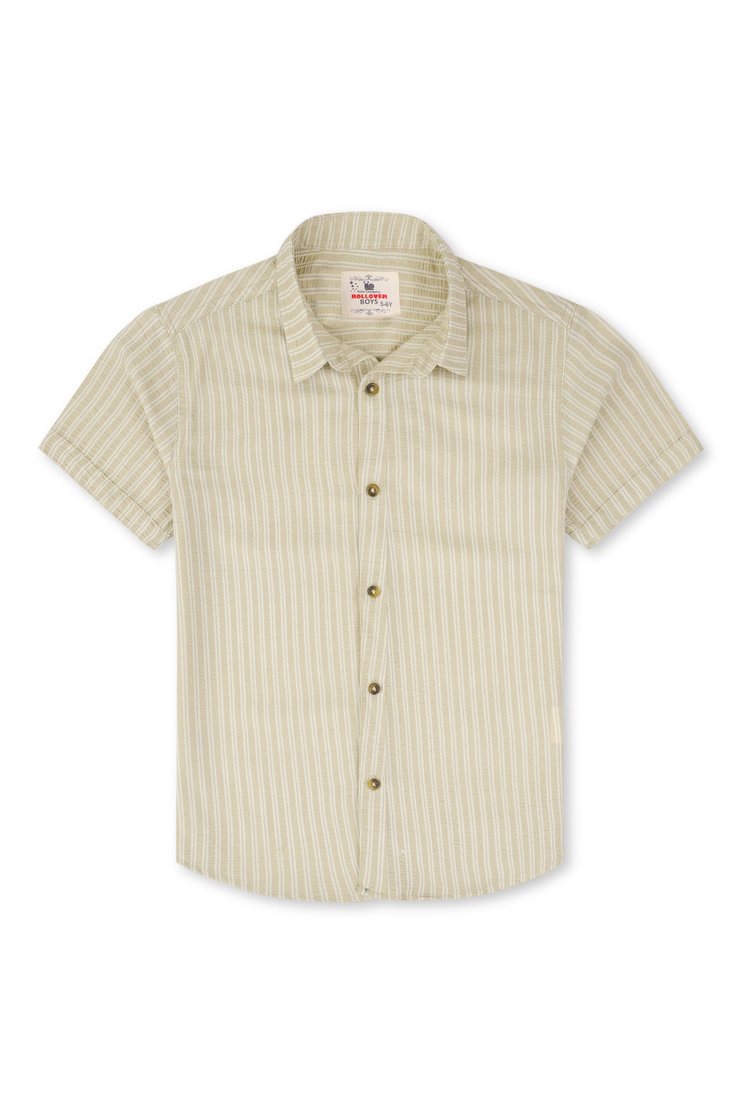 Boys Chocolate Casual Shirt