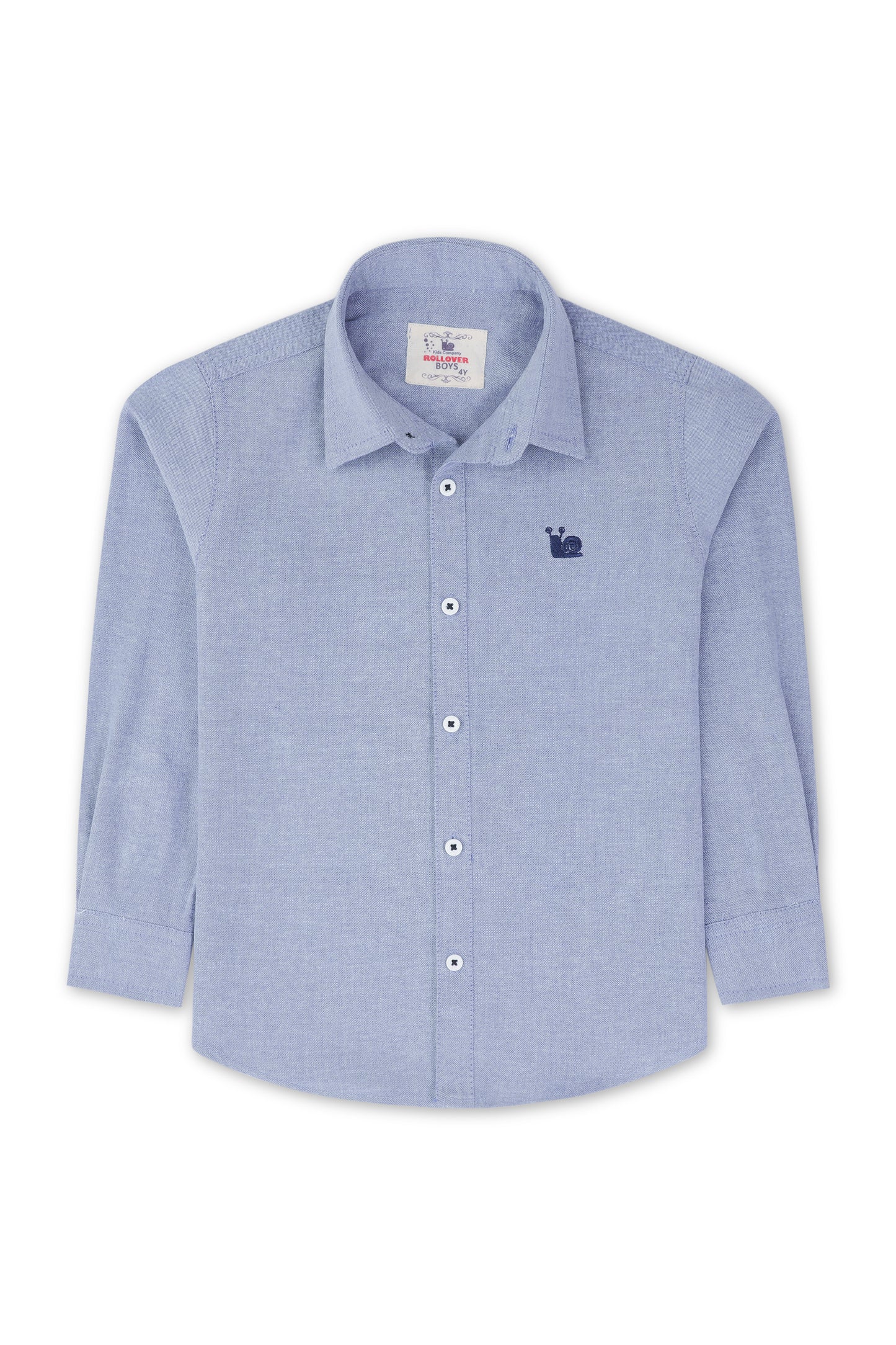 Boys Signature Blue Casual Shirt