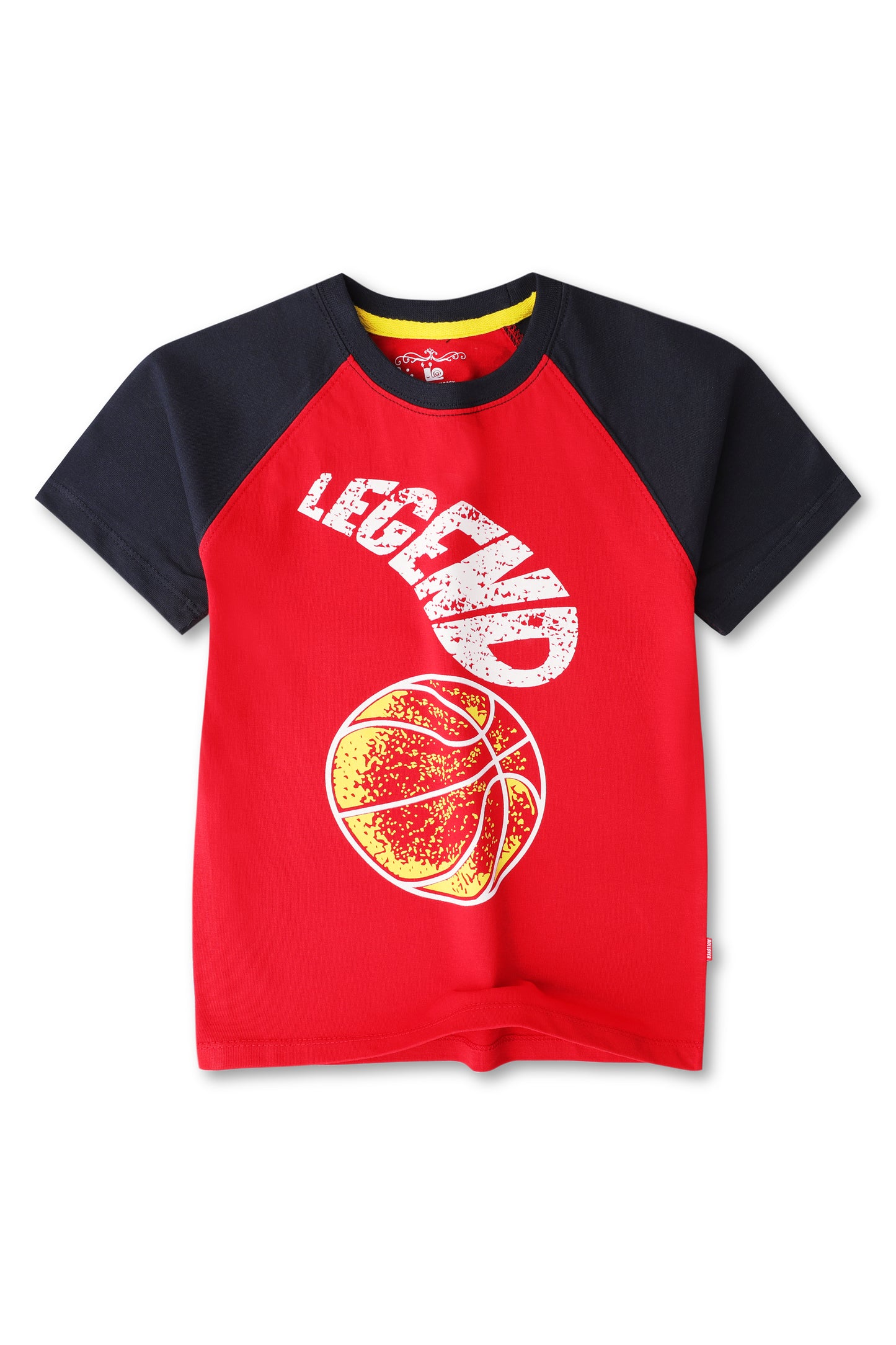 Boys Game On Raglan Tee