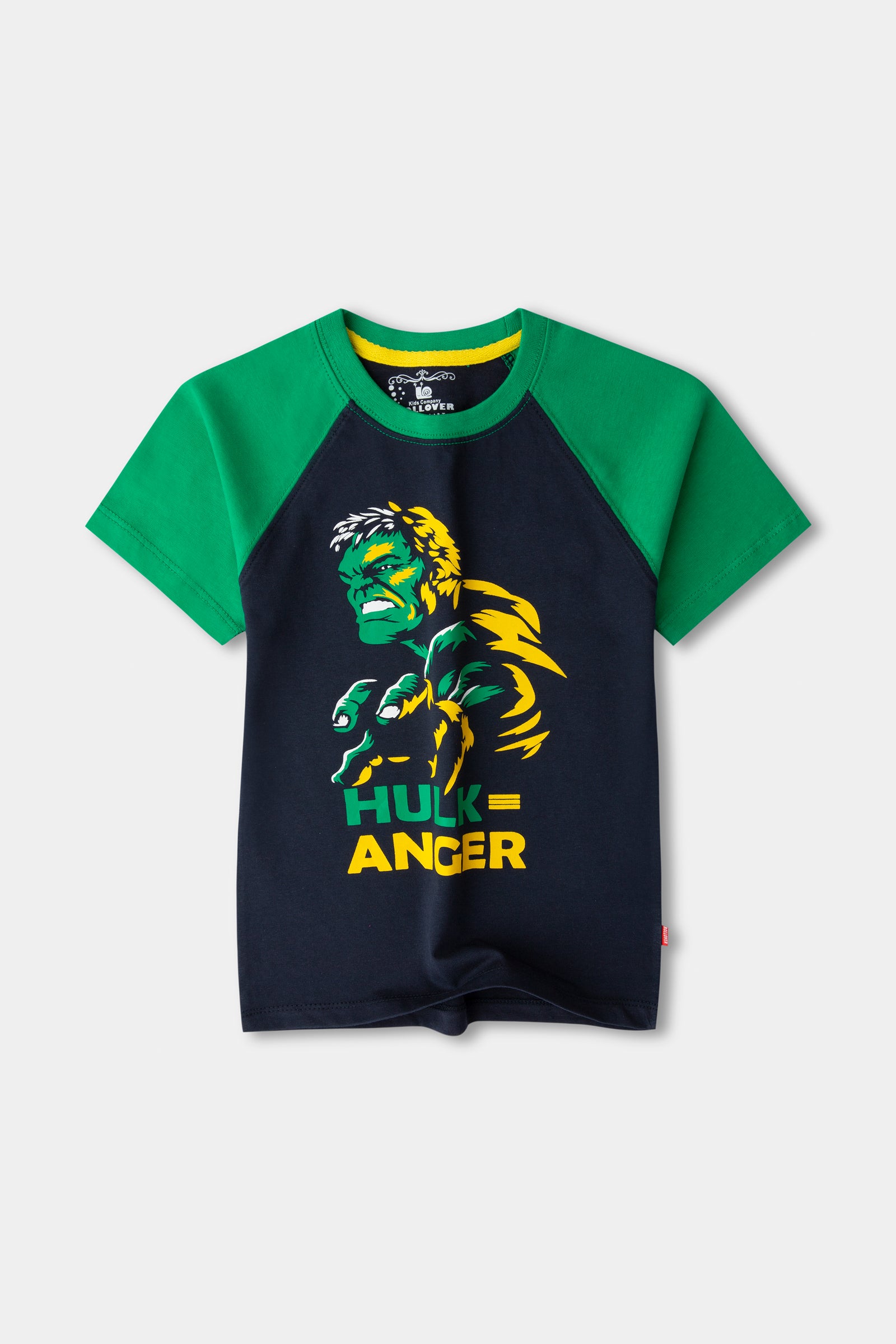 Boys' Mighty Hulk Raglan Tee